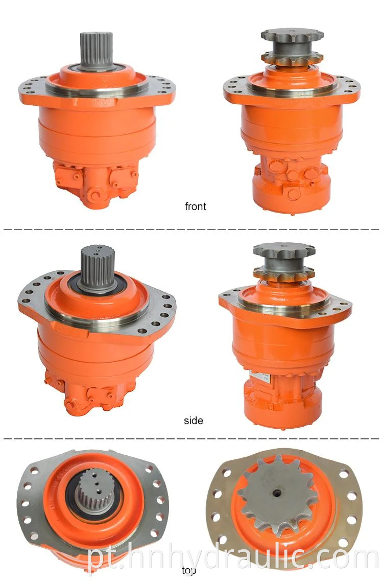 Substitua rexroth mcr03 mcr05 mcr3a400 mcr10 mcr10c940f250 pistão radial hidráulico peças de reposição